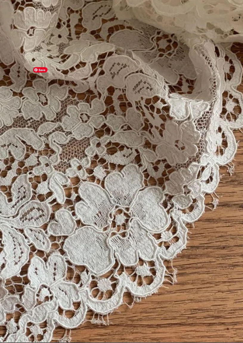 Lace Long Cape Carpatina
