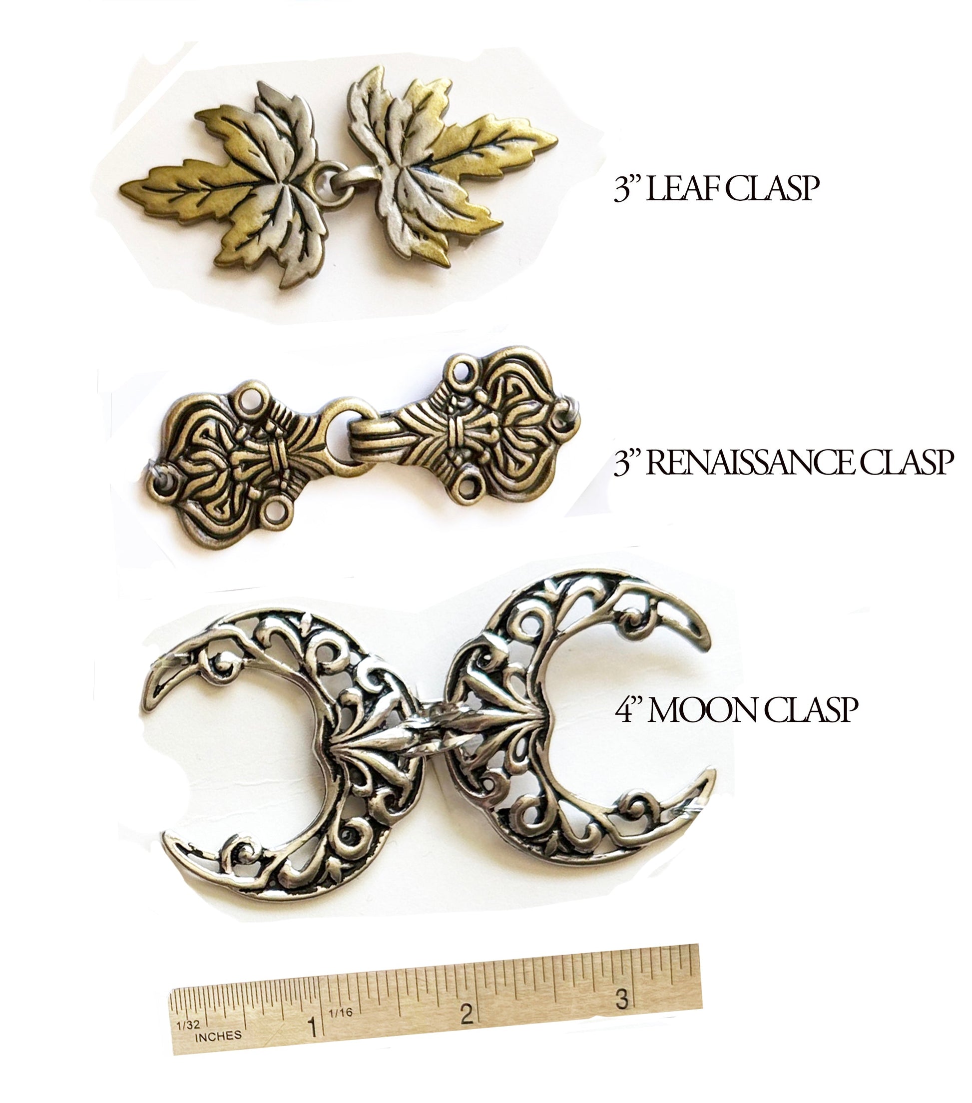 Metal Clasps for Cloaks Carpatina