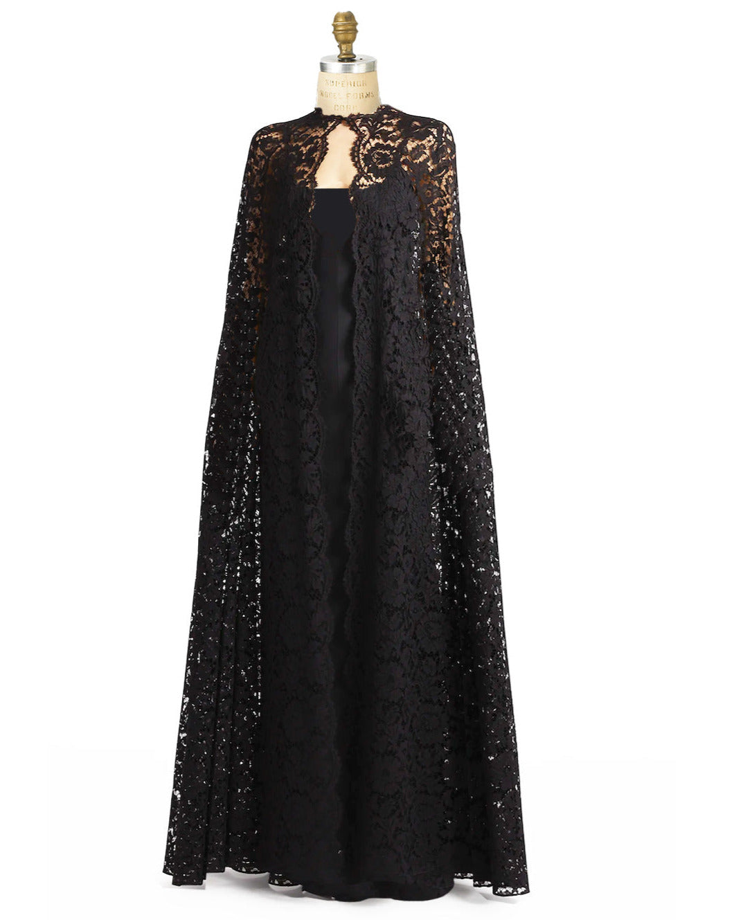 Black Lace Cape Cloak – Carpatina
