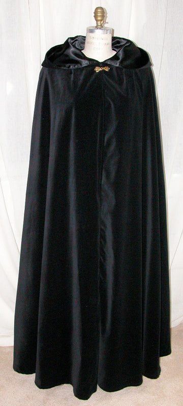 Black Velvet Cloak