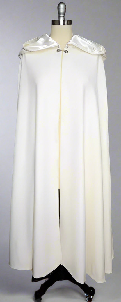 Ivory Wool Wedding Cloak Carpatina