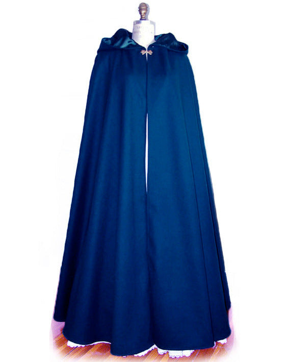blue velvet cloak