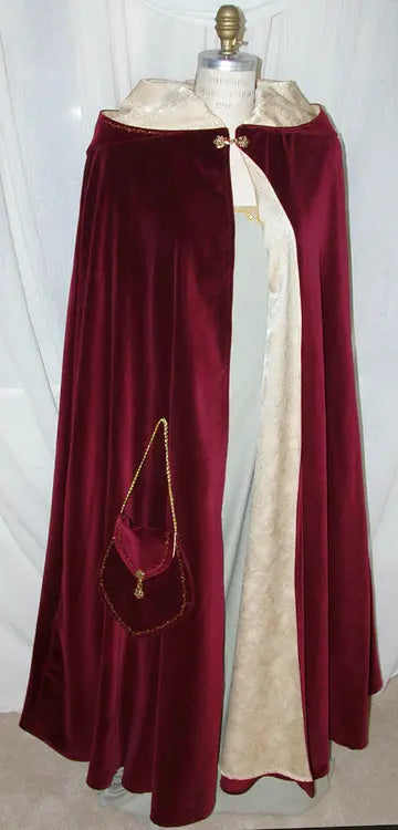 Wine Velvet Cloak Carpatina